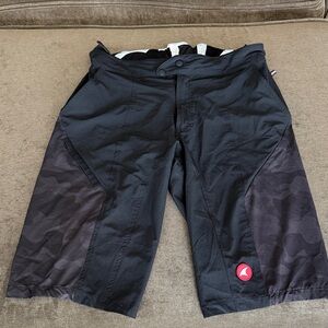 Pactimo Men's Black Terrain Shorts with Camo Accents